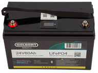 Литиевый тяговый аккумулятор Gelbert LiFePO4 (24V/60Ah/80A/1,440Wh) BT/Display