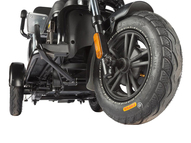 Электротрицикл Wanshida UN MOTO 60V 650Вт (черно-красный)
