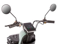 Электротрицикл Gelbert Beta 48V/60V 800Вт (сине-белый)