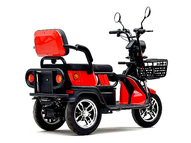 Электротрицикл GreenCamel Фродо X7 PRO (60V 800W) дифференциал (Красный)