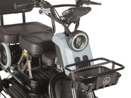 Электротрицикл Wanshida UN MOTO 60V 650Вт (черно-красный)