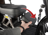Электротрицикл Wanshida UN MOTO 60V 650Вт (черно-красный)