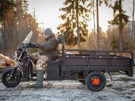 Электротрицикл Rutrike D4 1800 с блокировкой заднего моста 60V1200W LUX