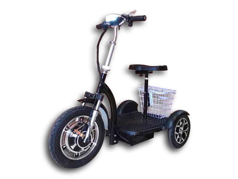 Трехколесный электросамокат Zappy 500W Lux