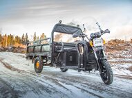 Электротрицикл Rutrike D4 1800 с блокировкой заднего моста 60V1200W LUX