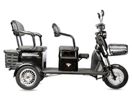 Электротрицикл Rutrike Караван (серый)