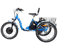 Электрический трицикл Horza Stels Trike 24 Полный привод